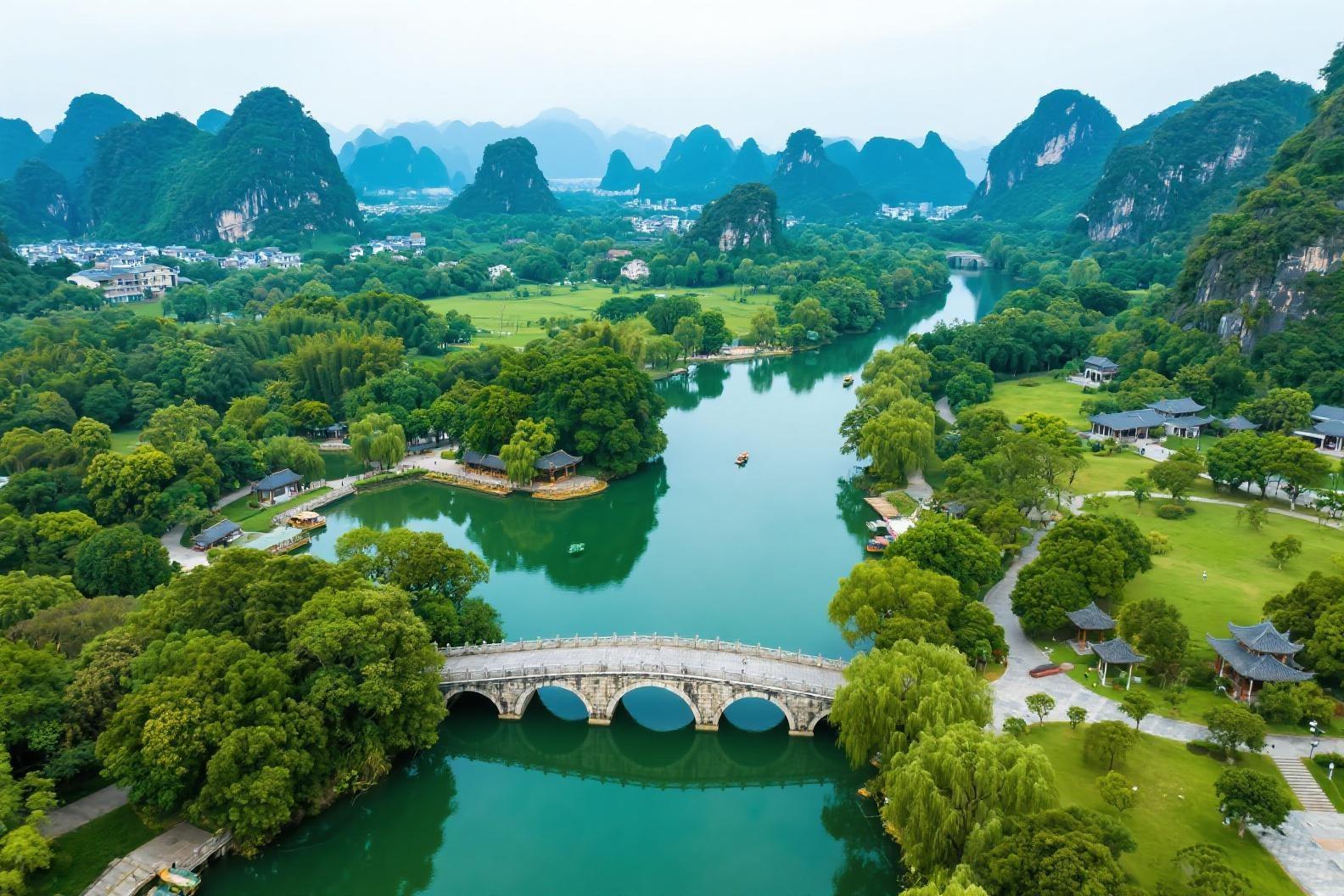 共享无人机落地桂林山水公园：开启