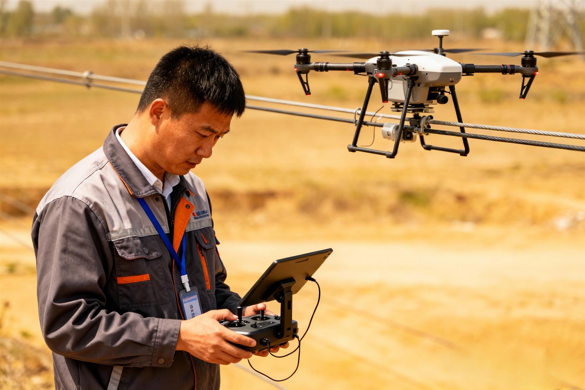 广东举办无人机巡检技能大赛 69名飞手角逐“建筑医生”称号